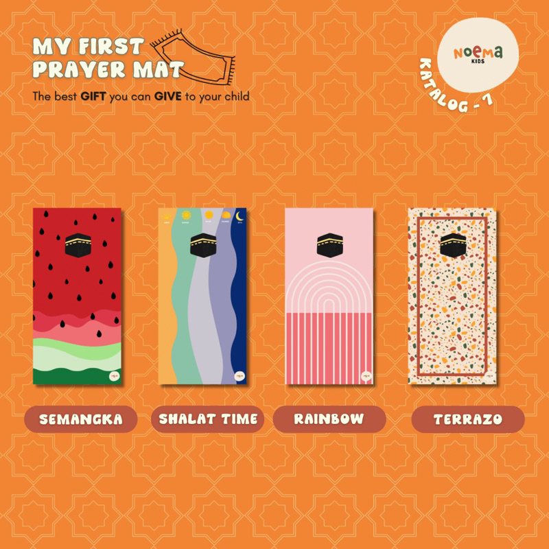 Sajadah lipat / sejadah anak / sajadah custom nama / prayer mat / sajadah unik / sajadah karakter / 