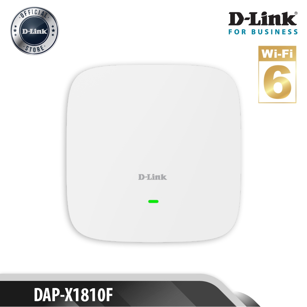 D-Link DAP-X1810F WIFI 6 AX1800 Indoor Access Point