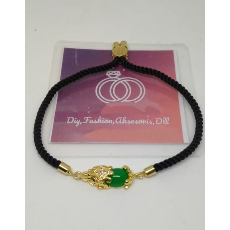GELANG TALI GIOK pixiu.