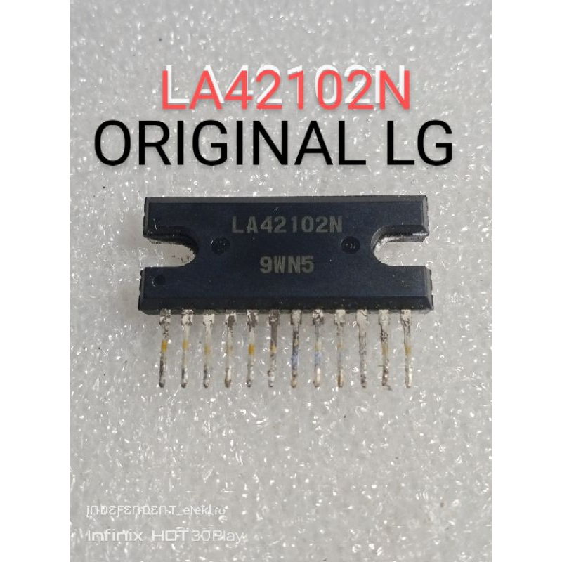 ic LA42102N   LA42102N   la42102n original
