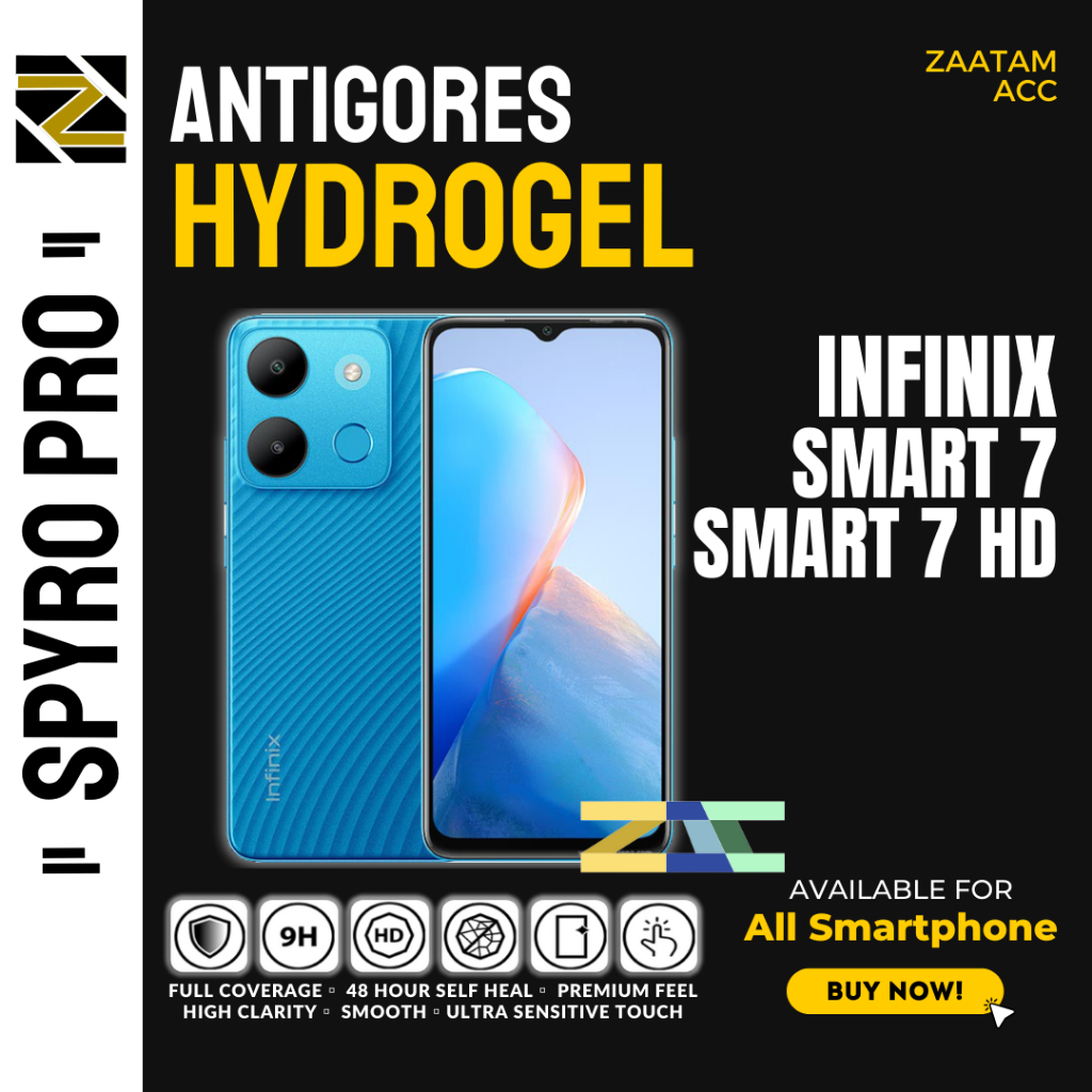 ANTIGORES PREMIUM HYDROGEL INFINIX 7 7 HD SCREEN GUARD PROTECTOR