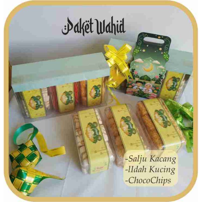 

KALIKA Paket Wahid Hampers Kue Kering Lebaran (Isi 3 Toples)