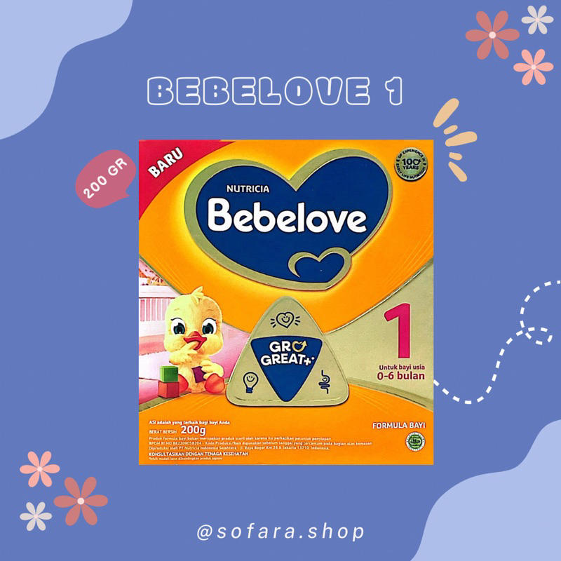 BEBELOVE 1 USIA 0-6 BULAN | SUSU BAYI TERMURAH