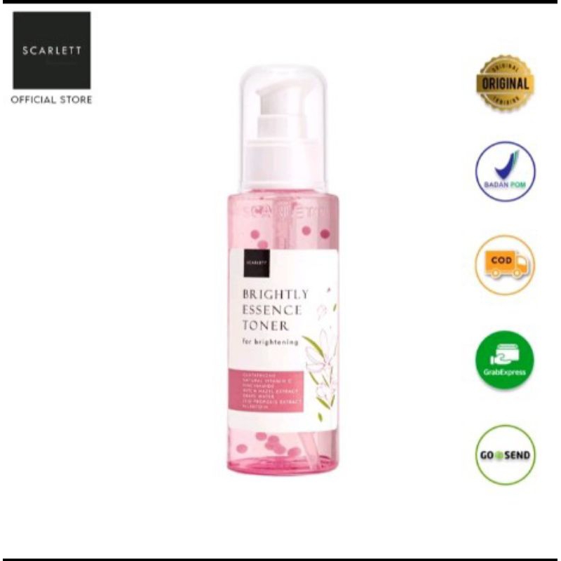 SCARLETT WHITENING BRIGHTLY, SCARLETT TONER