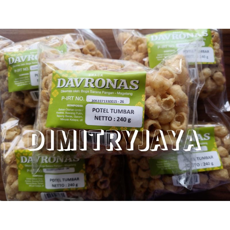 

Piscoklegit_ Potel / Potil Tumbar Davronas 240 Gram Keripik Oleh Oleh Khas Magelang Jogja Temanggung