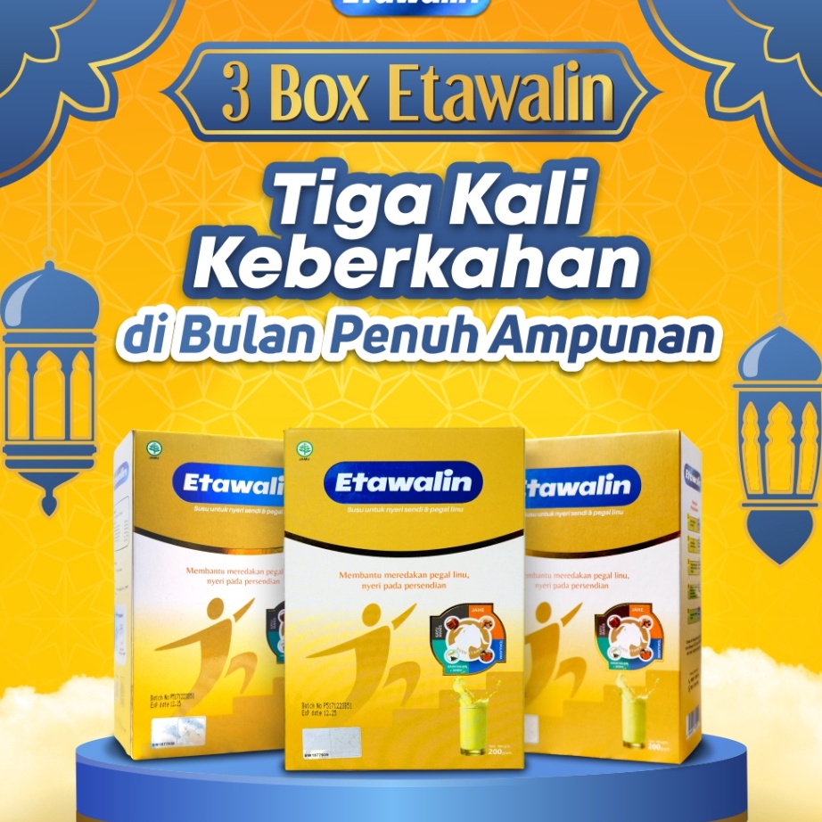 

XC26619 Etawalin 3 Box Susu Kambing Etawalin Asli Original Atasi Nyeri Sendi dan Tulang