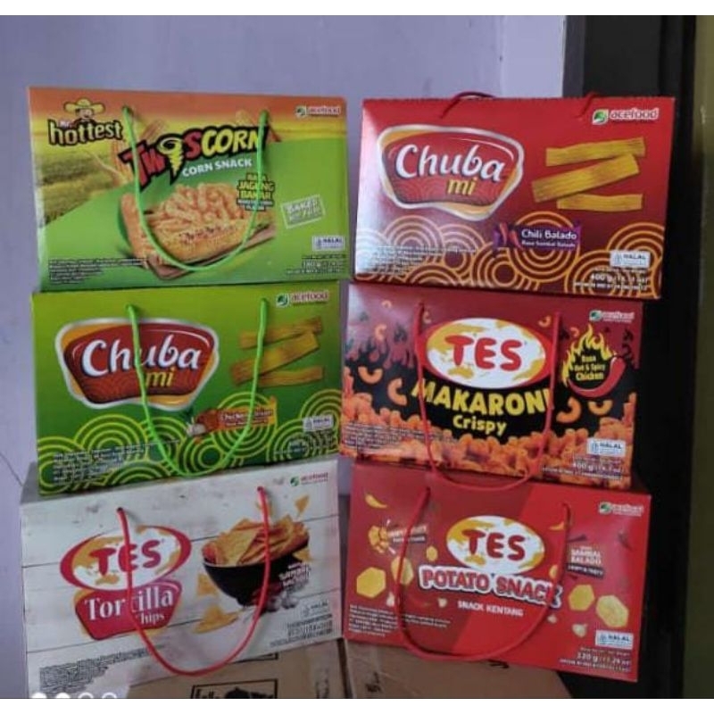 

aneka keripik tes dan chuba 500 gram