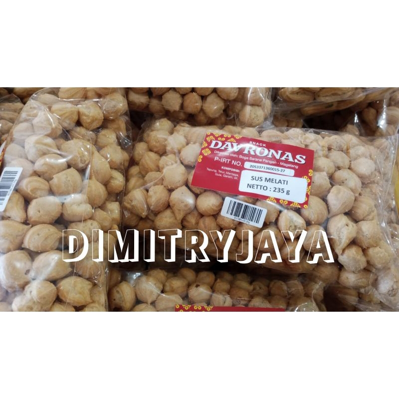 

Sus Melati Davronas 235 gram / Oleh Oleh Magelang Temanggung Wonosobo Yogyakarta / Keripik Kerupuk Cemilan Snack