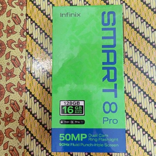 infinix smart 8 pro ram 8/128 garansi resmi infinix indonesia