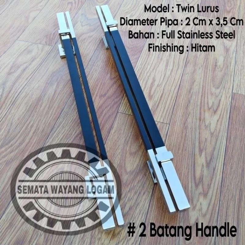 1 Meter Handle Pintu Rumah Stainless Steel Gagang Pintu Minimalis 100cm 80 Cm Tarikan Pintu Kupu Tar