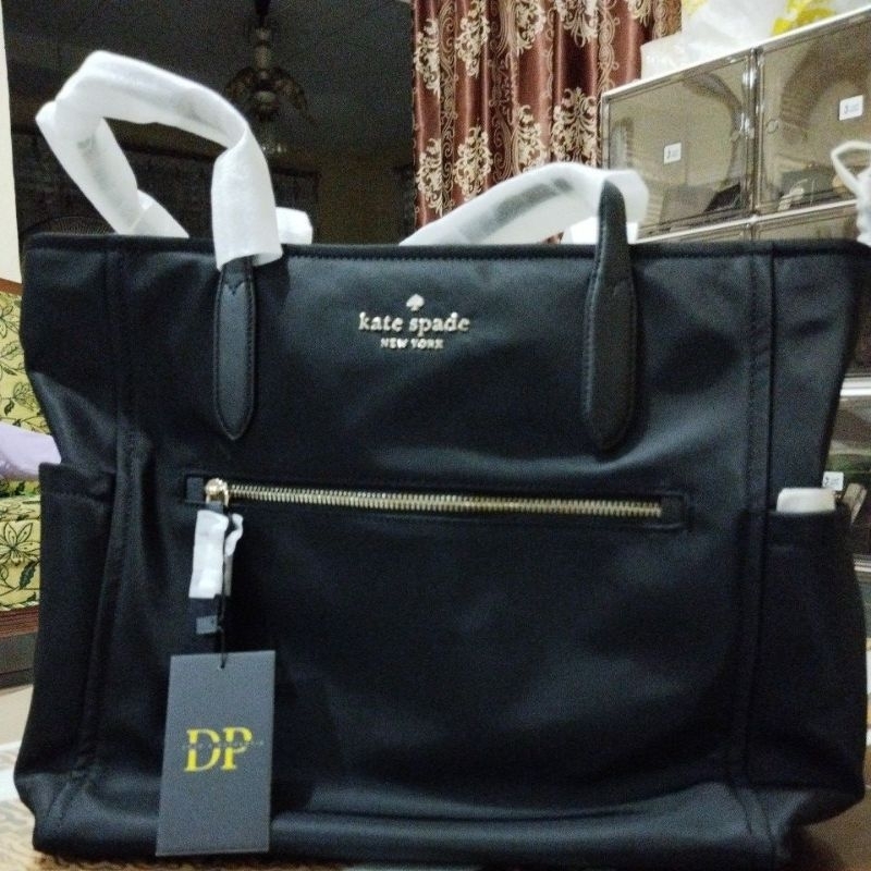 tas wanita kate spade KS original tote bag tas hitam