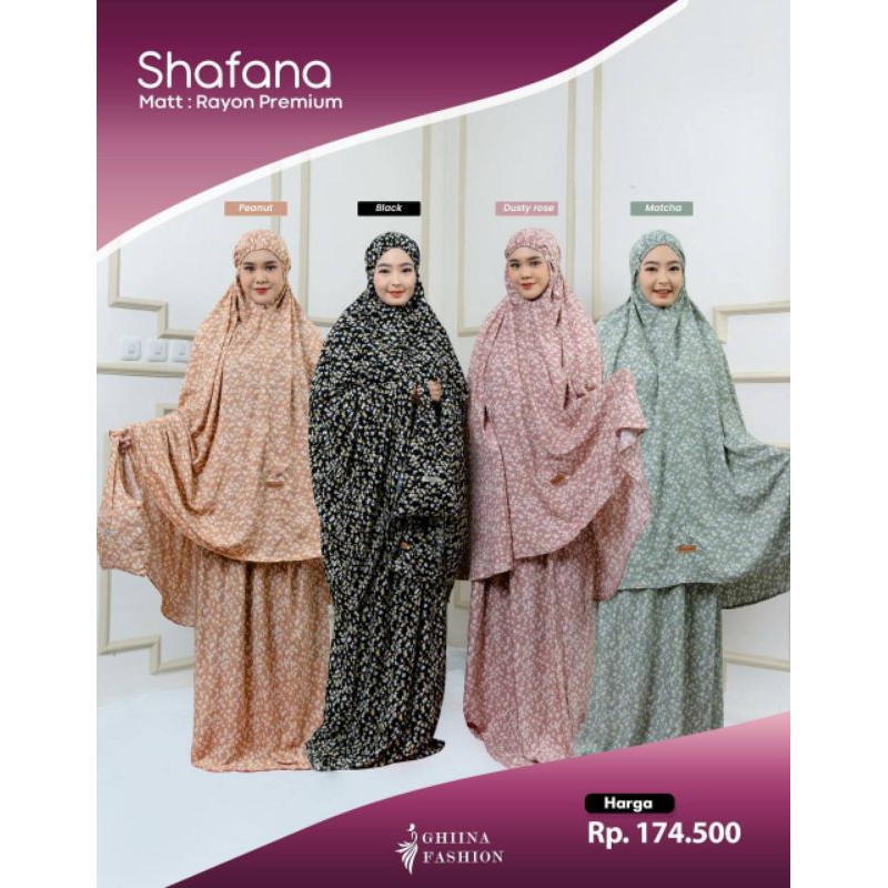 Ready ✅ Mukena Majeda by Ghiina Fashion ✔️ COD ✔️ Mukena dewasa || Mukena adem || Mukena rayon || Mu