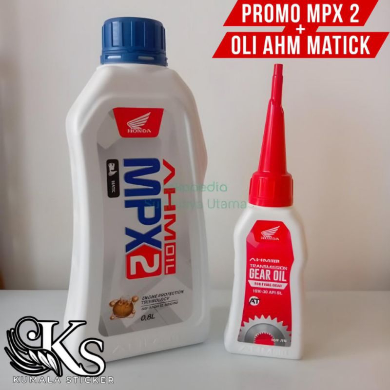 OLI MPX 2 MATIC 800ML OIL MPX2 0.8L KEMASAN BARU