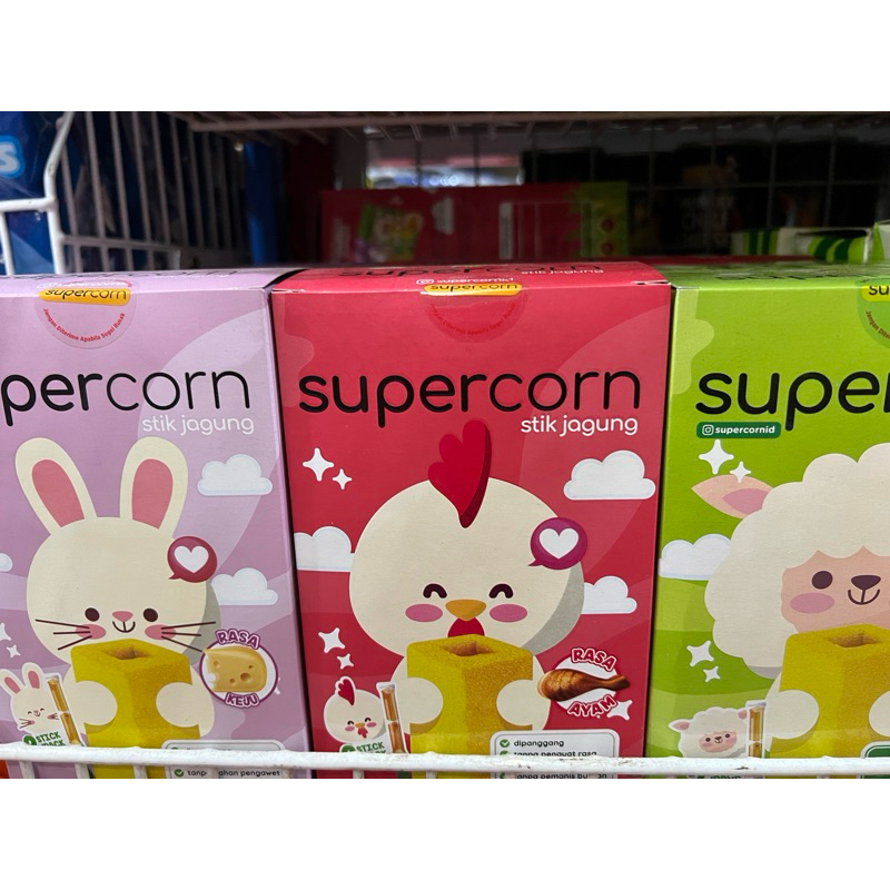 

SUPERCORN STIK JAGUNG 120GR BOX