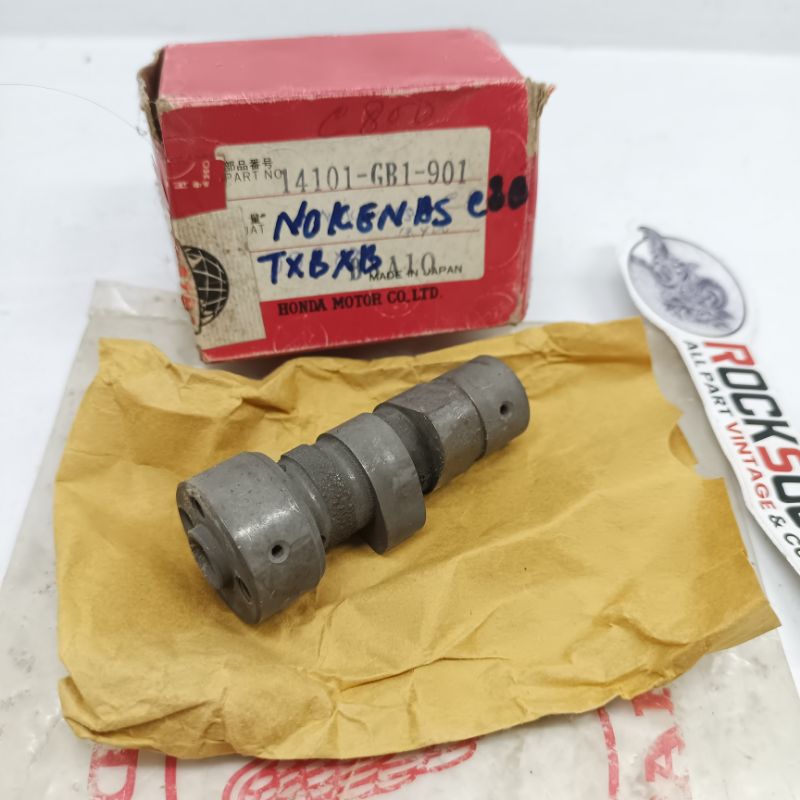 noken as honda c800 honda win ori cham shaft c800 win100 c700 c70 original