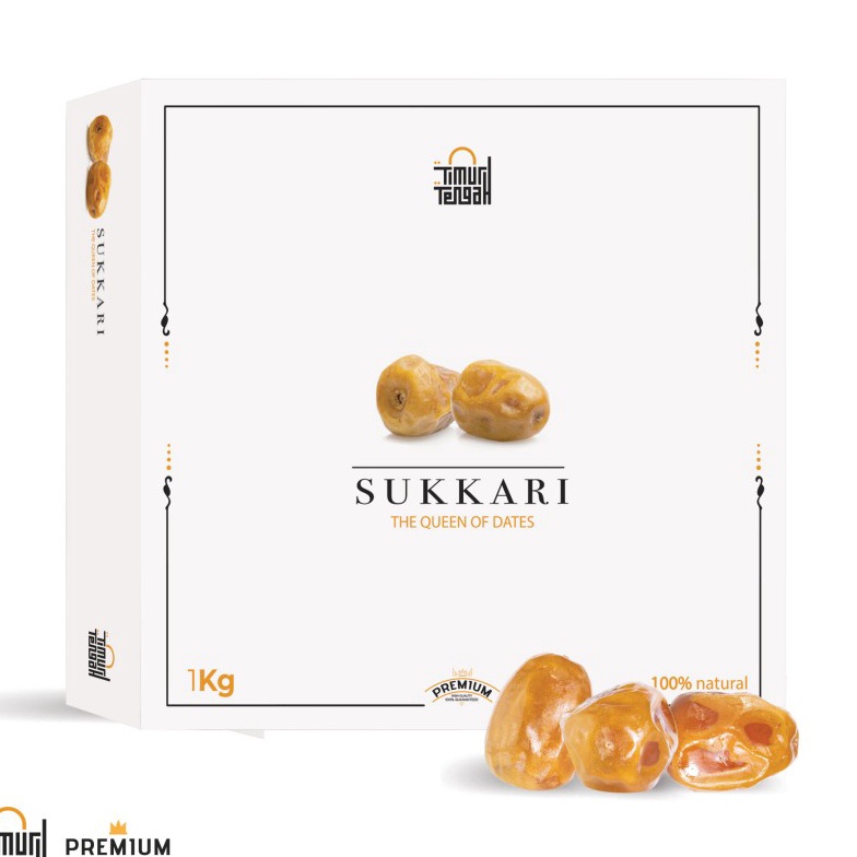 

PROMO MURAH Timur Tengah Kurma Sukari 1Kg Premium Original High Quality