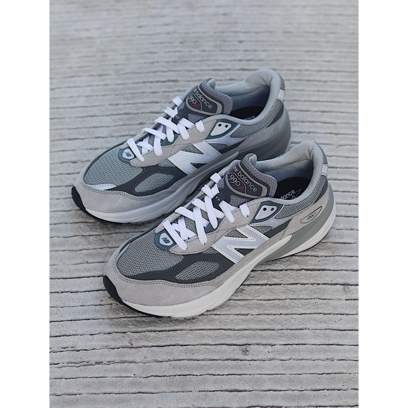 NEW BALANCE 990v6 GS GREY WHITE ORIGINAL GC990GL6