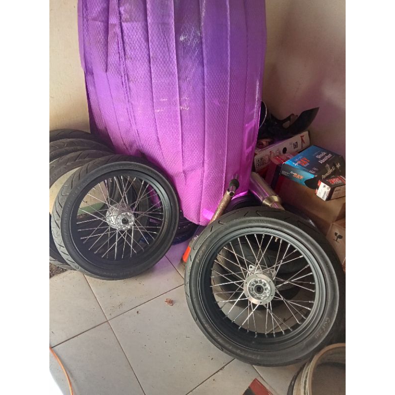 Whelset KLX Supermoto 300 350