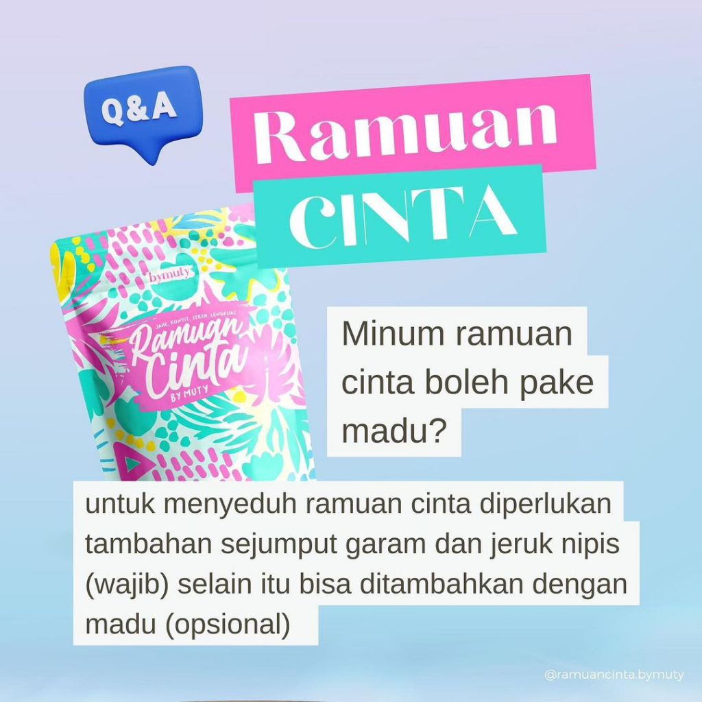Ramuan Cinta by Muti Original Ramuan Cinta Promil Ramuan Cinta Asam Lambung