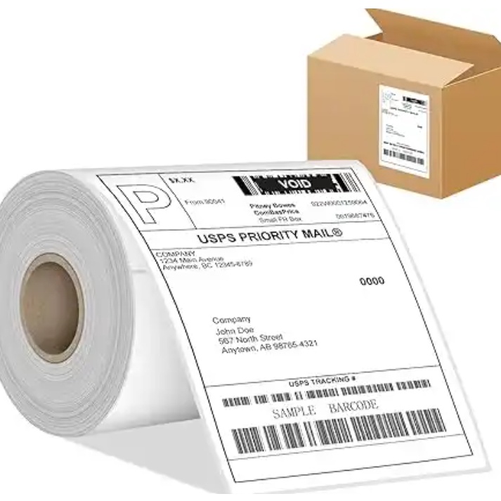 

NMQ683 TOK SIAP COD kertas cetak resi printer thermal ROLL UK 1X15 25PCS label print thermal