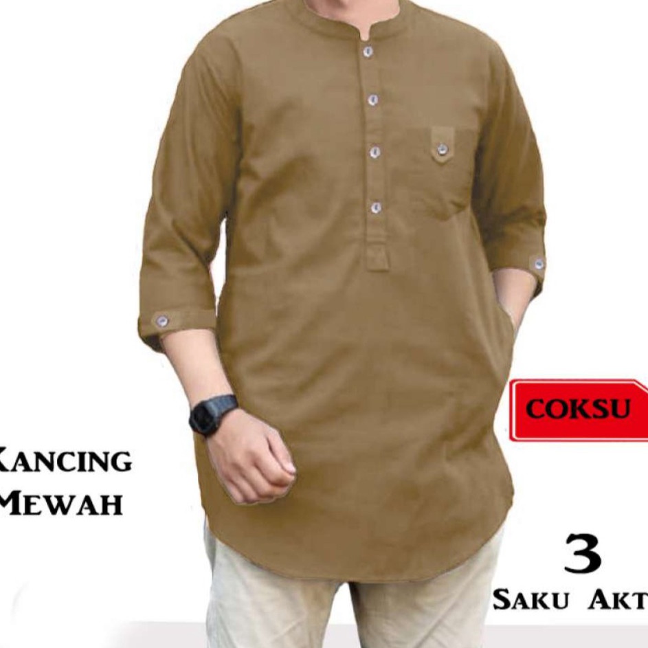 Ready Stok UFC BAJU KOKO QURTA TRIKHAN SIZE MLXLXXLXXXL