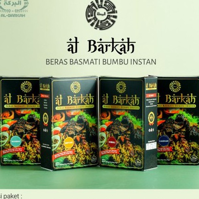 

COD Beras basmati dan Bumbu Nasi Kebuli Kabsah Biryani Mandhi Instan ALBARKAH paket hemat