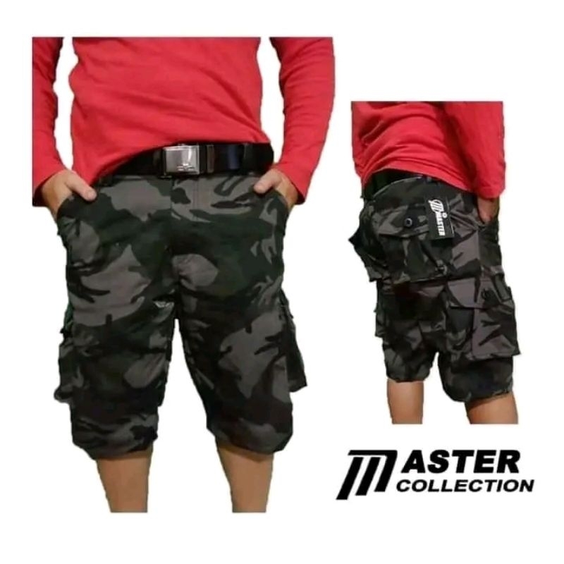 celana cargo loreng##celana cargo loreng pendek#celana cargo loreng pria