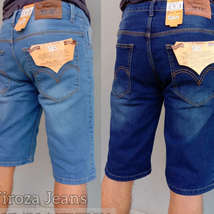 Terbaru CELANA PENDEK JEANS PRIA SIZE 2738 JEANS PENDEK COWOK JUMBO