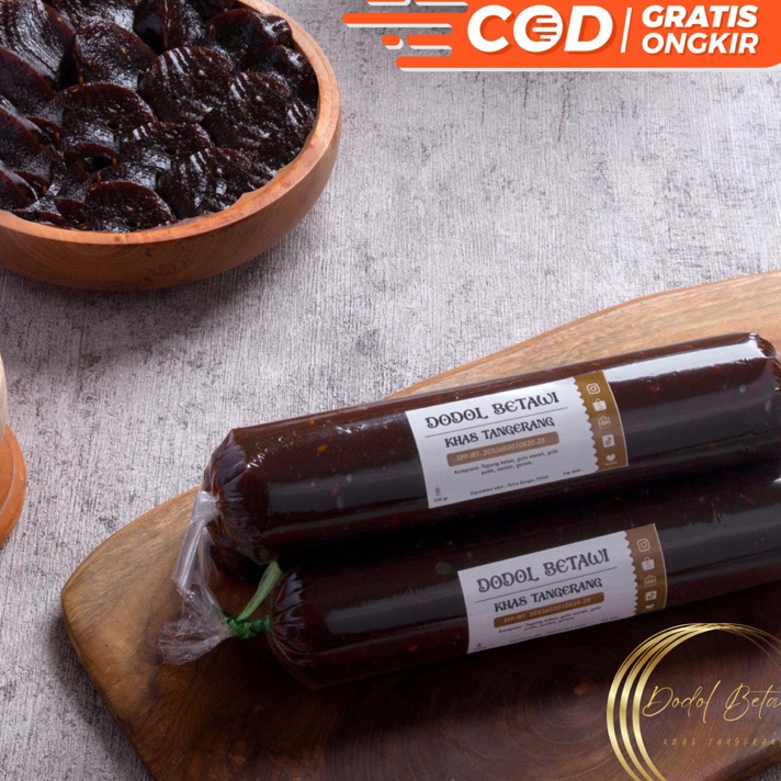 

COD Dodol Betawi Asli Khas Tangerang 25 gr Halal Fresh