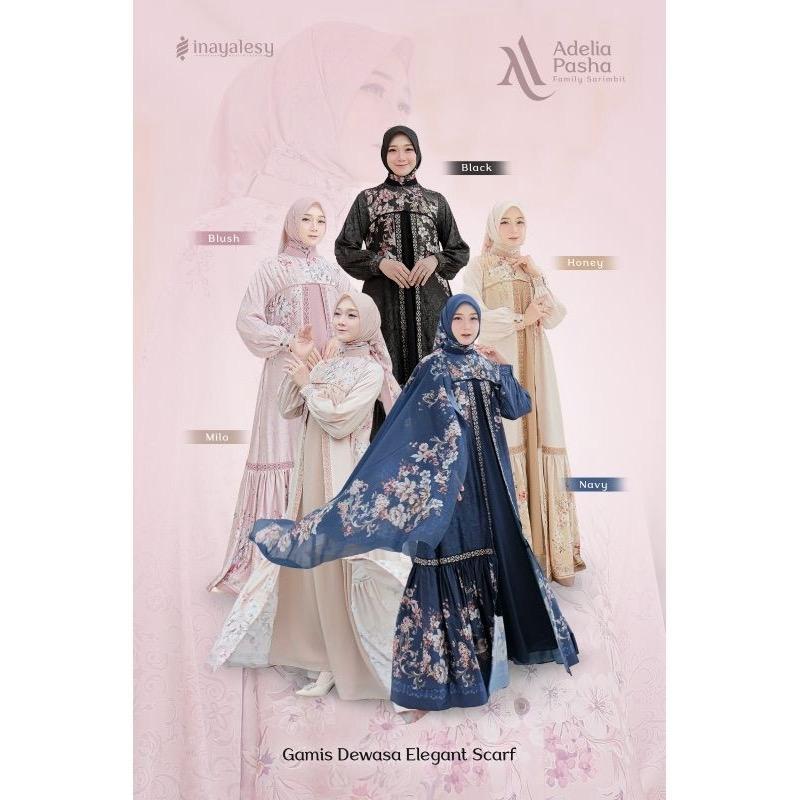 ELEGANT DRESS ONLY ADELIA PASHA SERIES INAYALESY ( Premium )