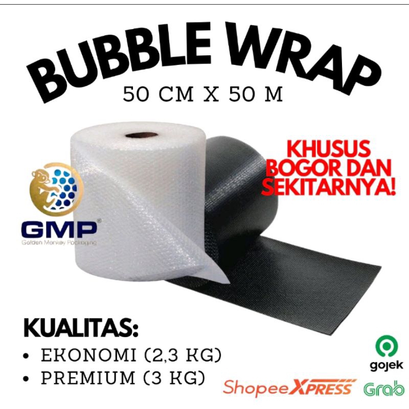 

Bubble Warp Premium 50 CM × 50 METER Tebal & Kuat