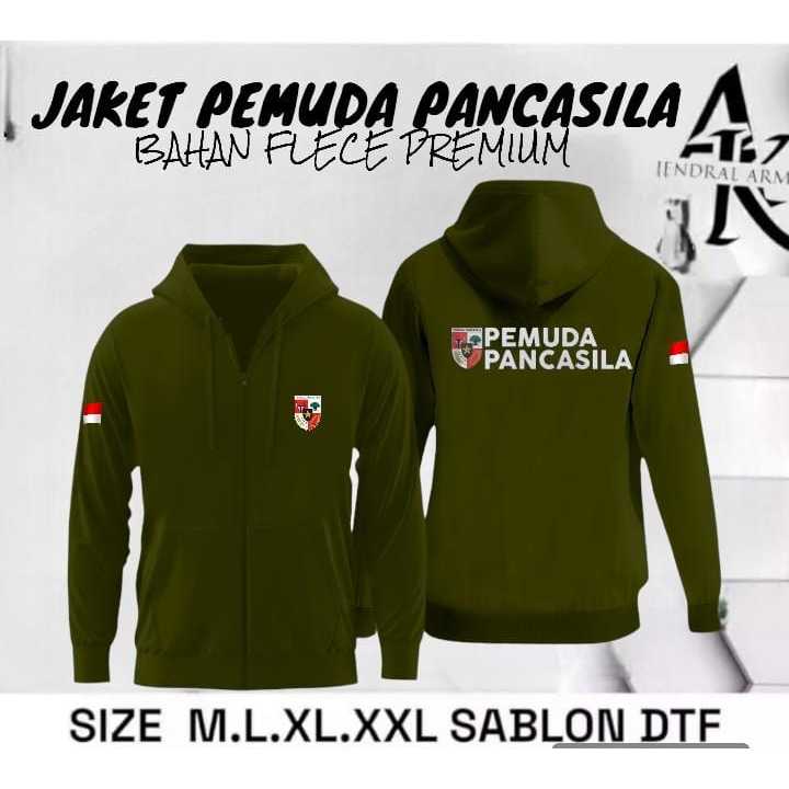 Jaket Pemuda pancasila Terbaru / Hoodie pemuda pancasila / Bahan Flece Premium