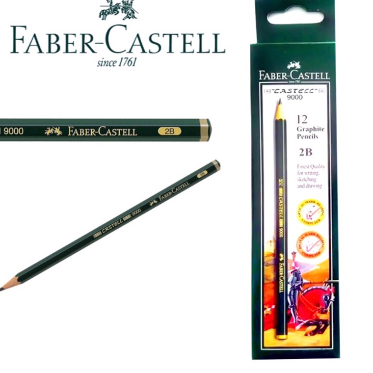 

YVG928 Ready Stok Grosir Pensil Faber Castell 2b For Computer Fabercastell Lusinan Faber Castel