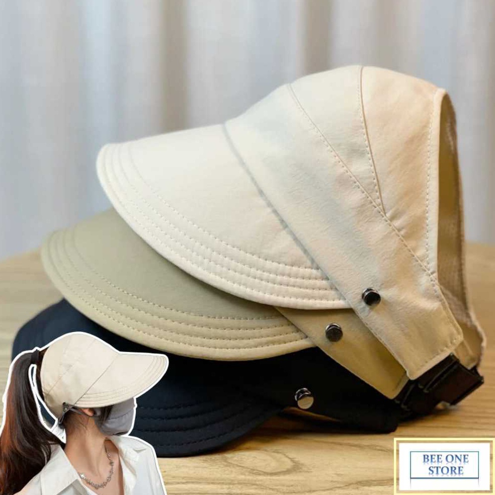 IJL361 COD TERMURAH BEE ONE  Topi Sunvisor Casual Pelindung Sinar Matahari Topi Fashion Casual