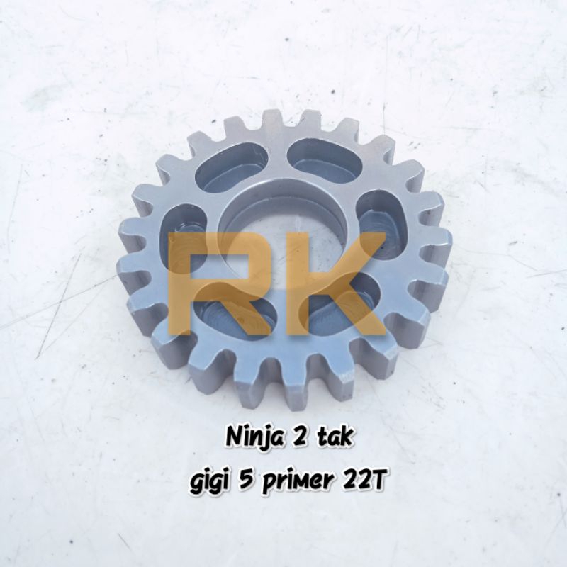 Rasio racing ninja gigi 5 primer 22T lawan std