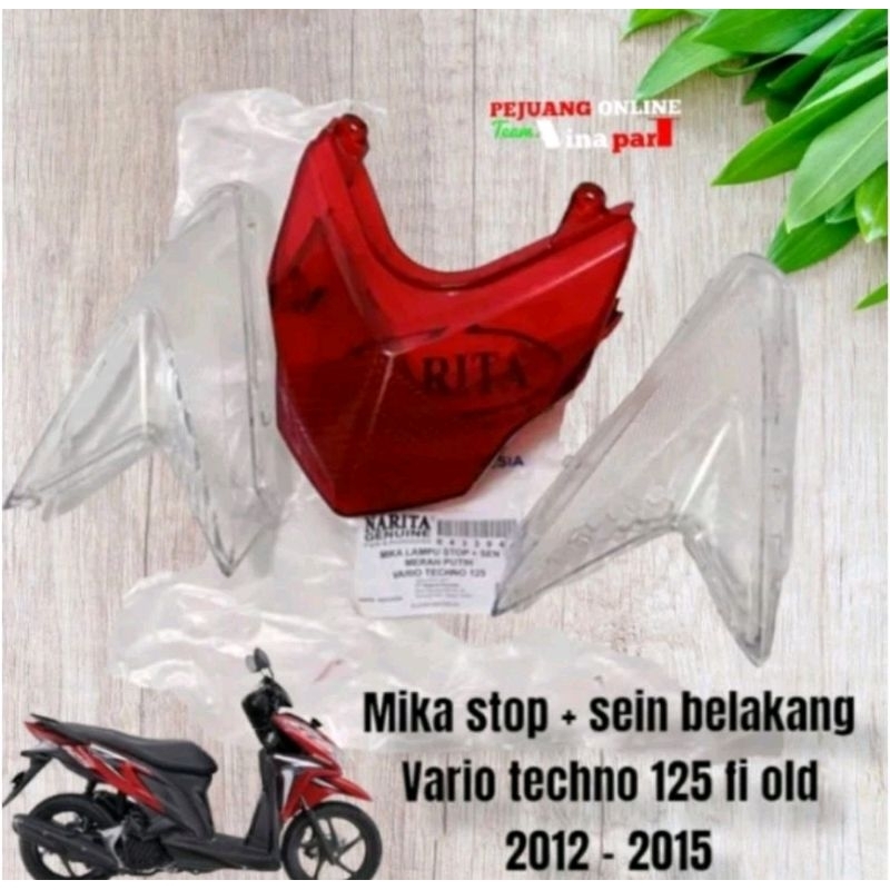 mika kaca lampu belakang stopan stoplamp Vario 125 old 2012-2014