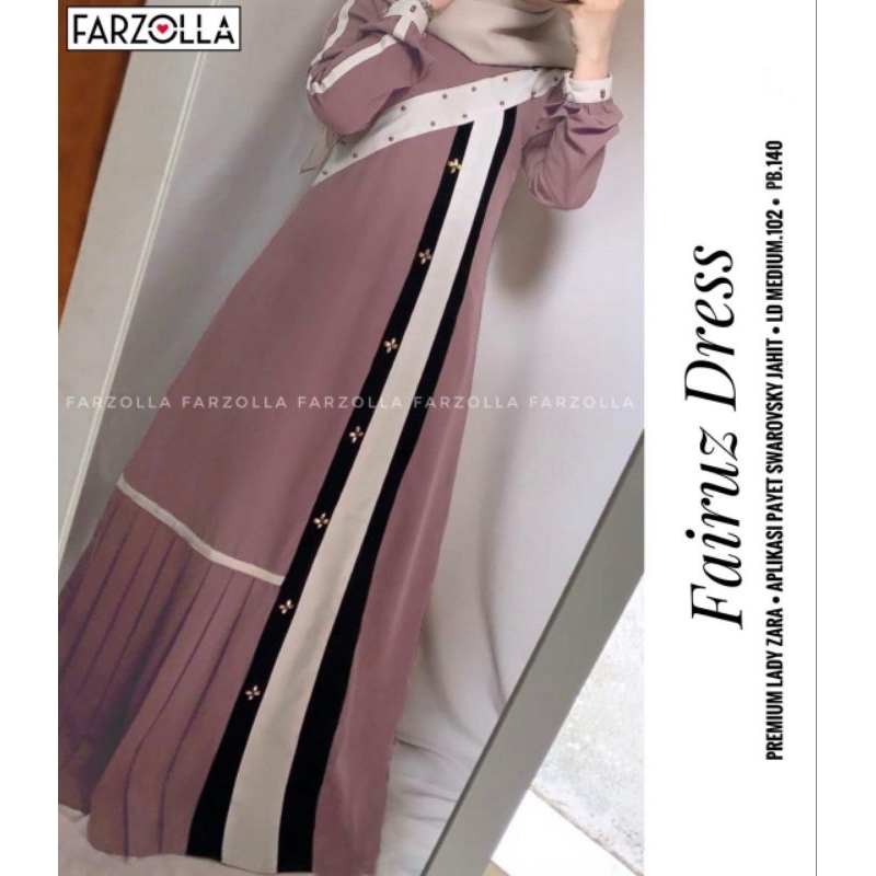 abaya dewasa polos kombinasi bahan premium lady zara