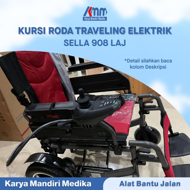 SELLACO Kursi Roda KY 123 Listrik Mesin Otomatis Wheelchair