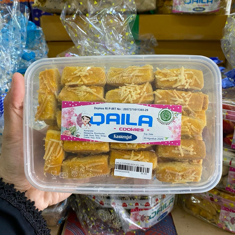 

Qaila Cookies Box Kecil Kastengel
