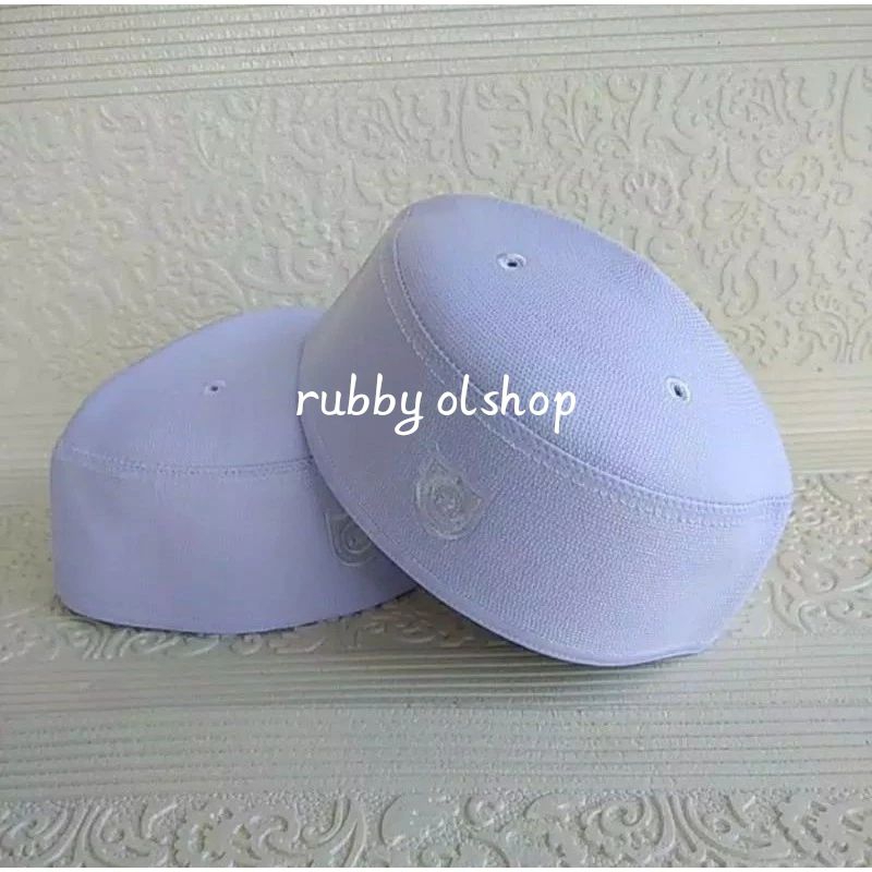 kopiah Malaysia original, peci malaysia putih, songkok malaysia asli