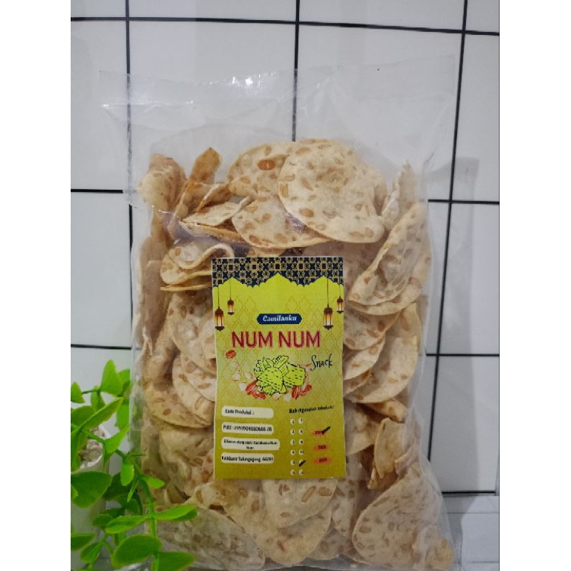 

Snack Lebaran Keripik Tempe Sagu