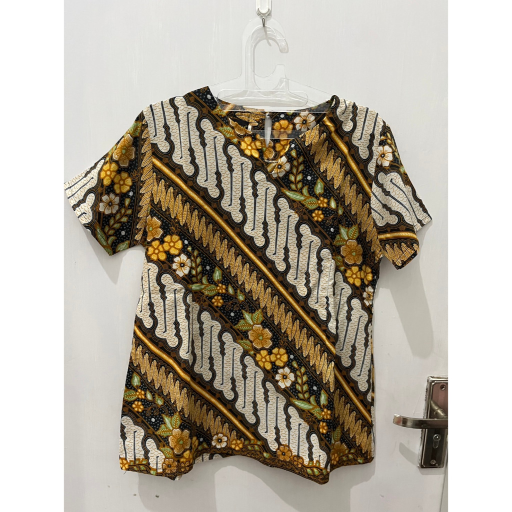 hibah baju gratis blouse batik benang raja size XL