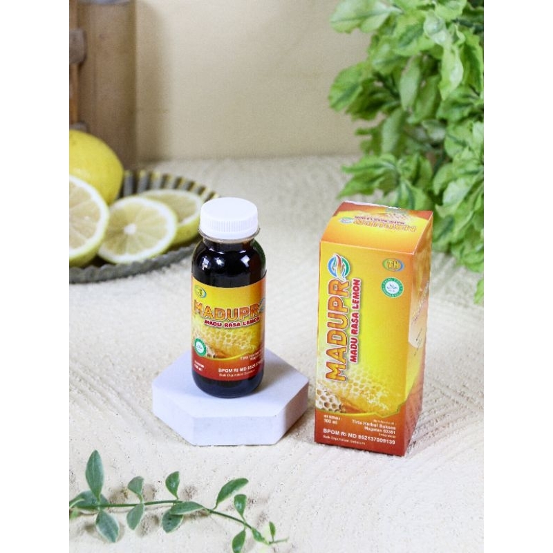 BIO TH - Madu Pro Lemon Probiotik Alami Demam, BATUK, FLU