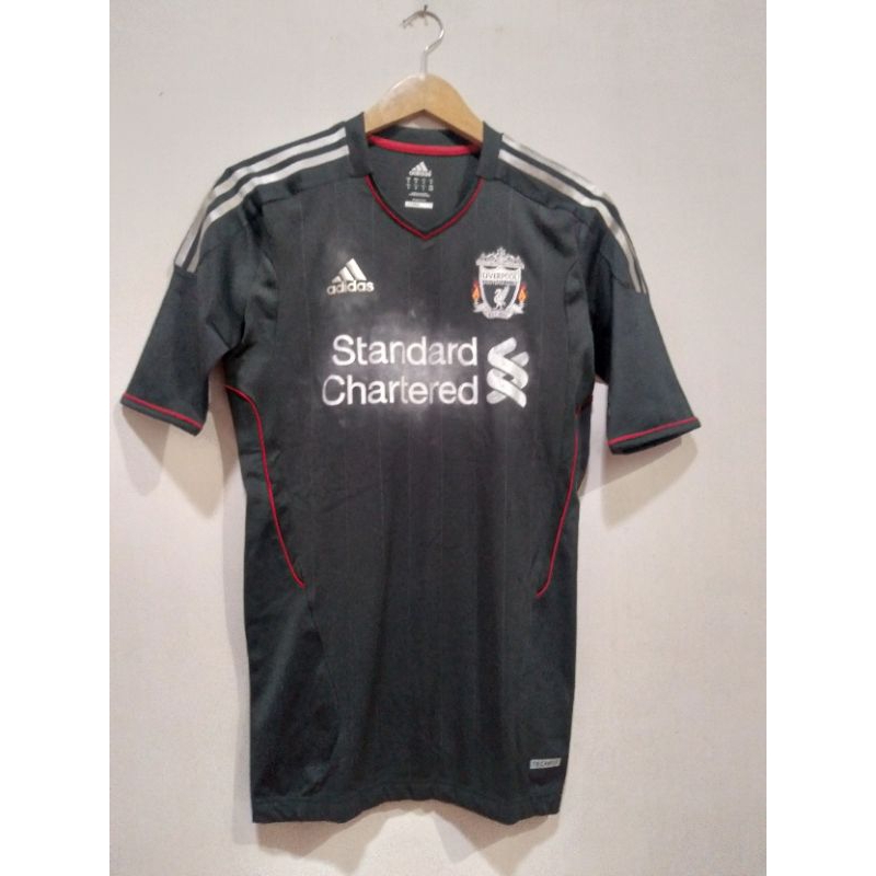 Jersey Liverpol away 2011/12 player issue techfit baru