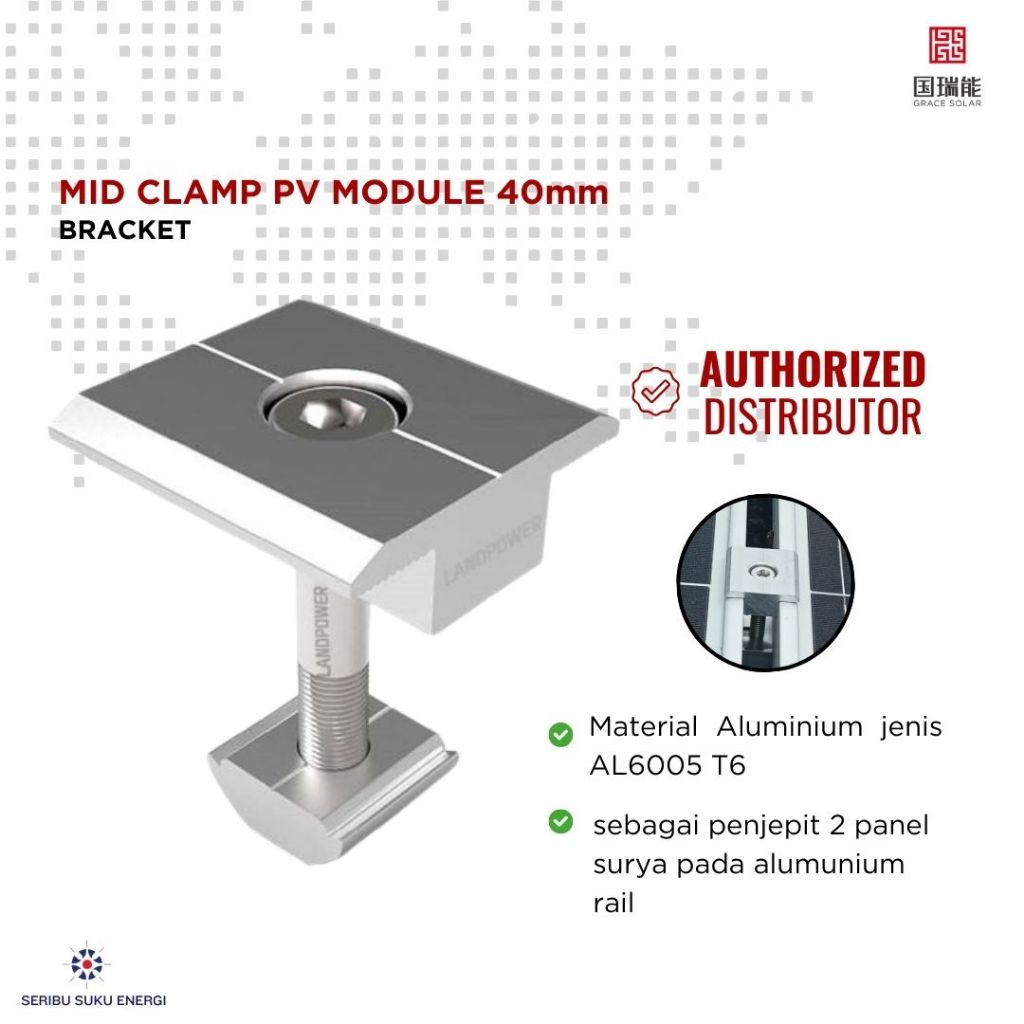 Mid Clamp PV Module
