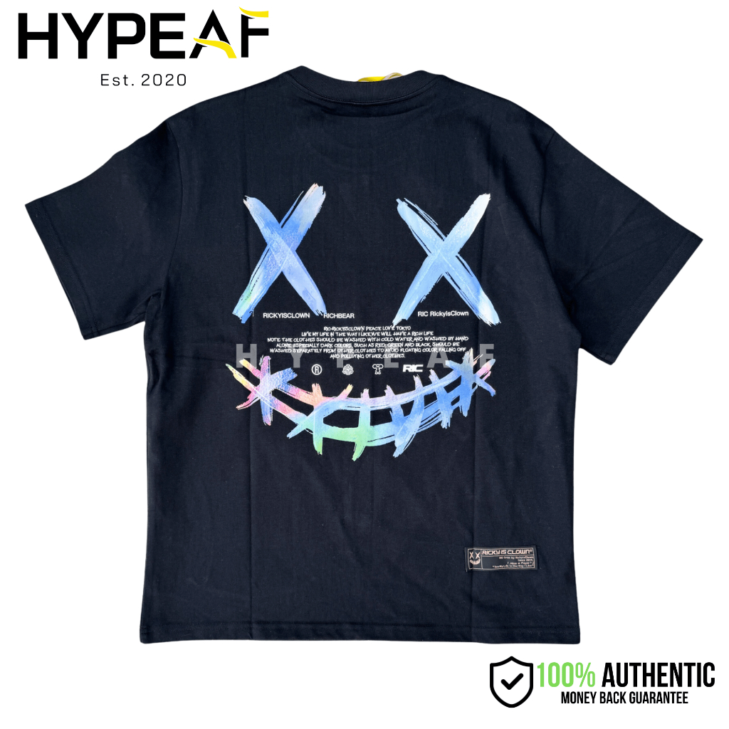 RIC Ricky Is Clown Black Tee