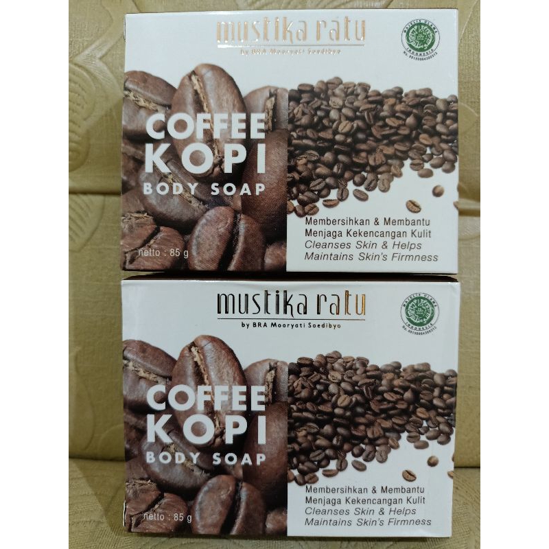 SABUN BATANG MUSTIKA RATU COFFEE KOPI 85g