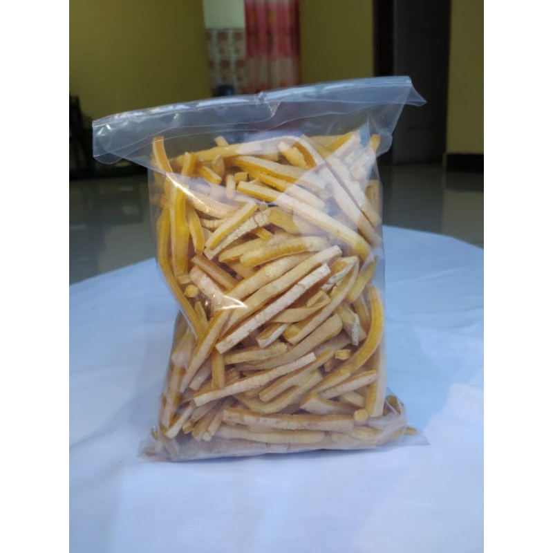

krecek rambak kulit sapi varian stik mie
