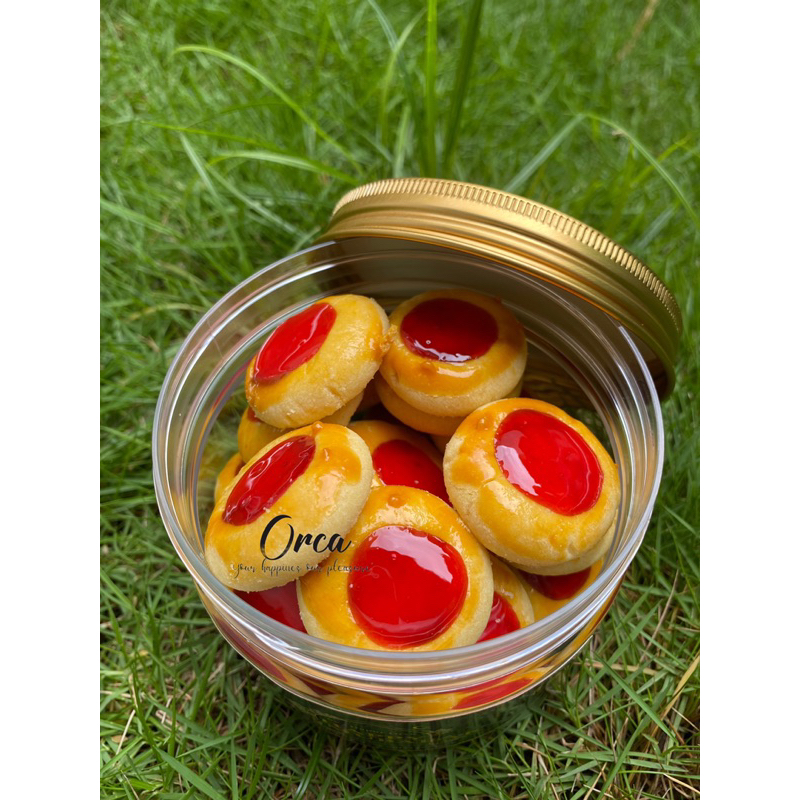 

KUKER LEBARAN IDUL FITRI THUMPRINT ORIGINAL NUTELA STRAWBERY