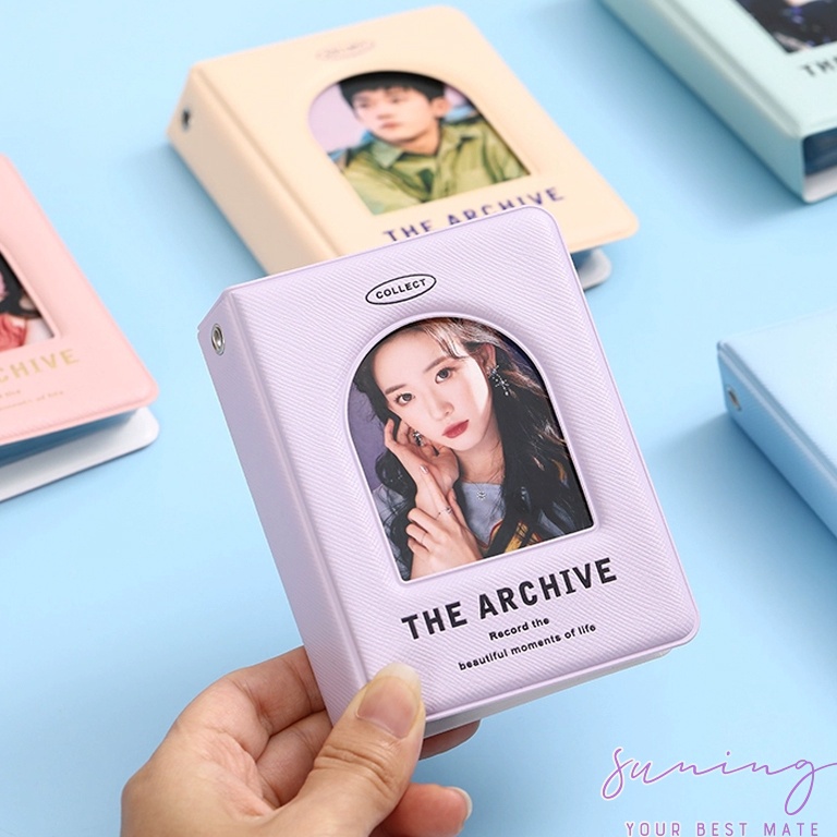 RVA812 XG34448 Photo Album Card Polaroid Album Foto Mini 3 inch Lucu Estetik Aesthetic Kpop BTSSunin